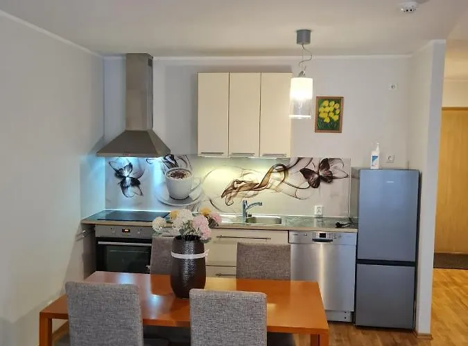 Spacious In Center 아파트 *